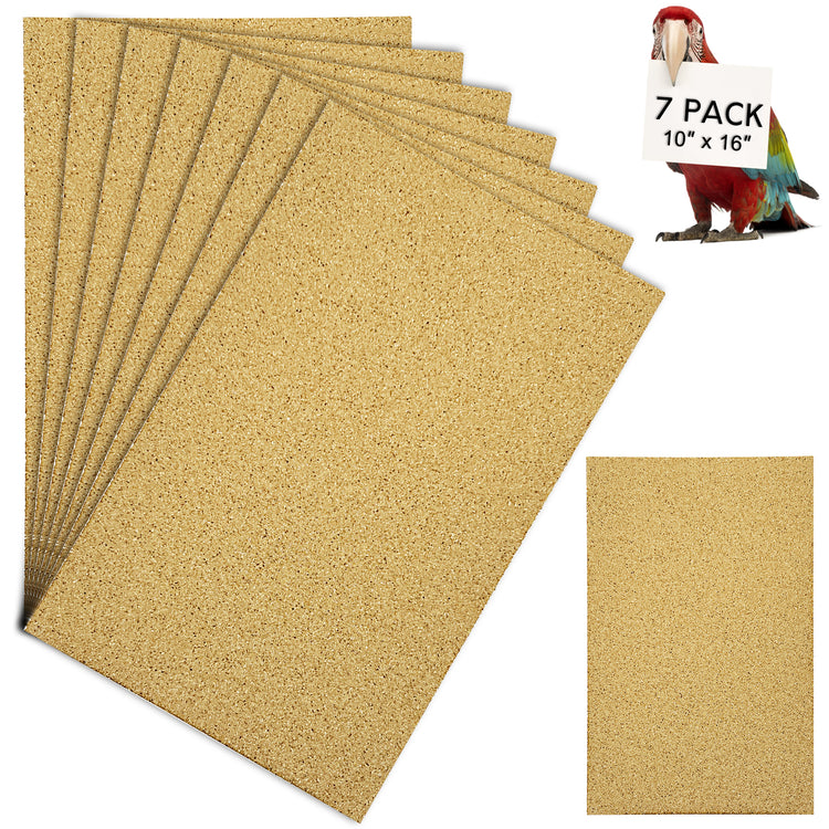 Sanded Sheets for Bird Cage