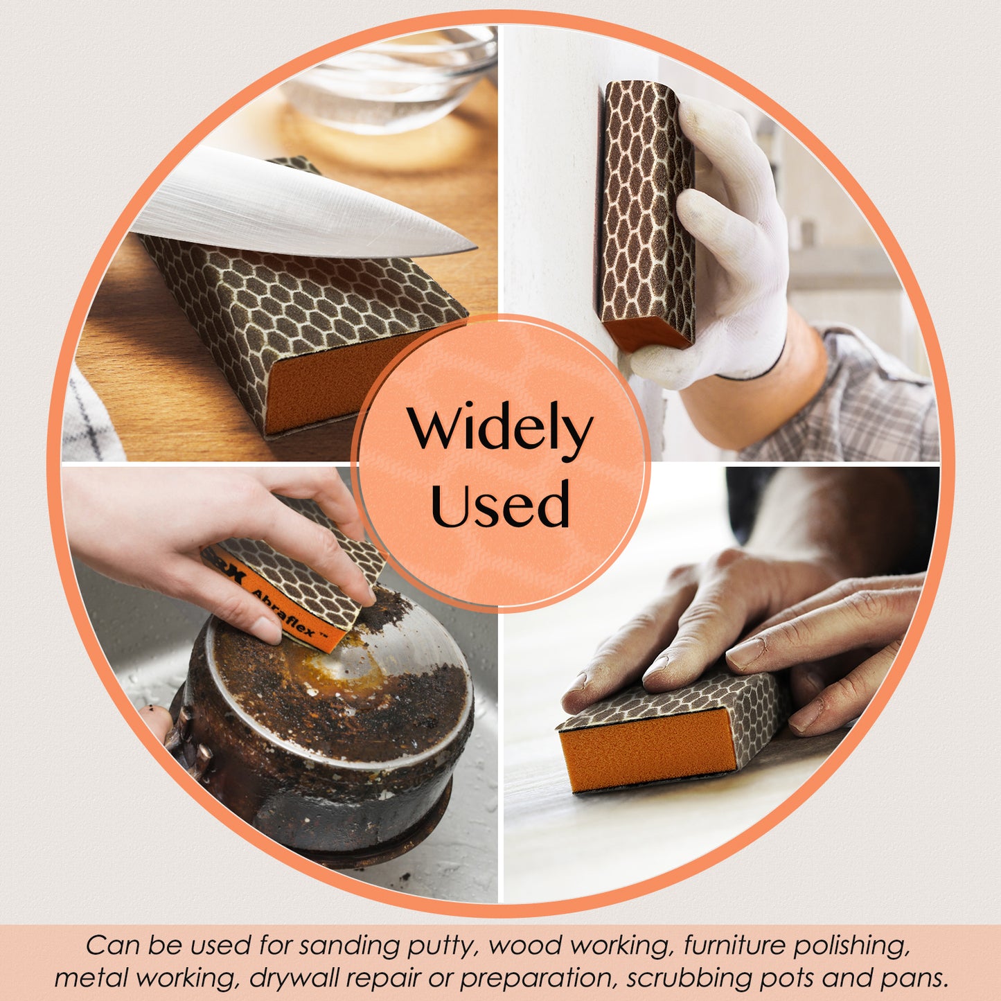 Abraflex Sanding Sponge 6-Pack