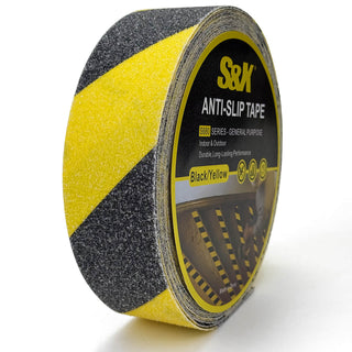 S680 Heavy-Duty Hazard Anti-Slip Tape — OSHA Yellow & Black